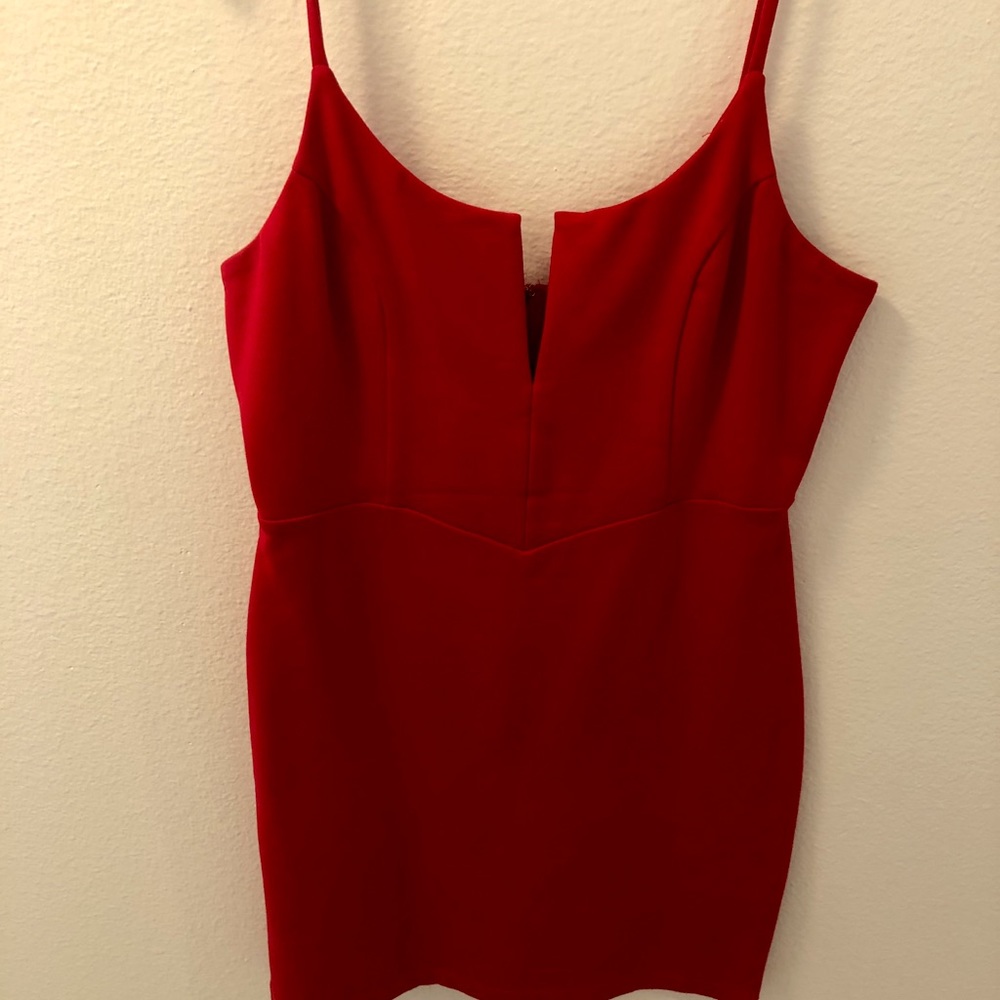 Modlook29 Red Mini Dress
